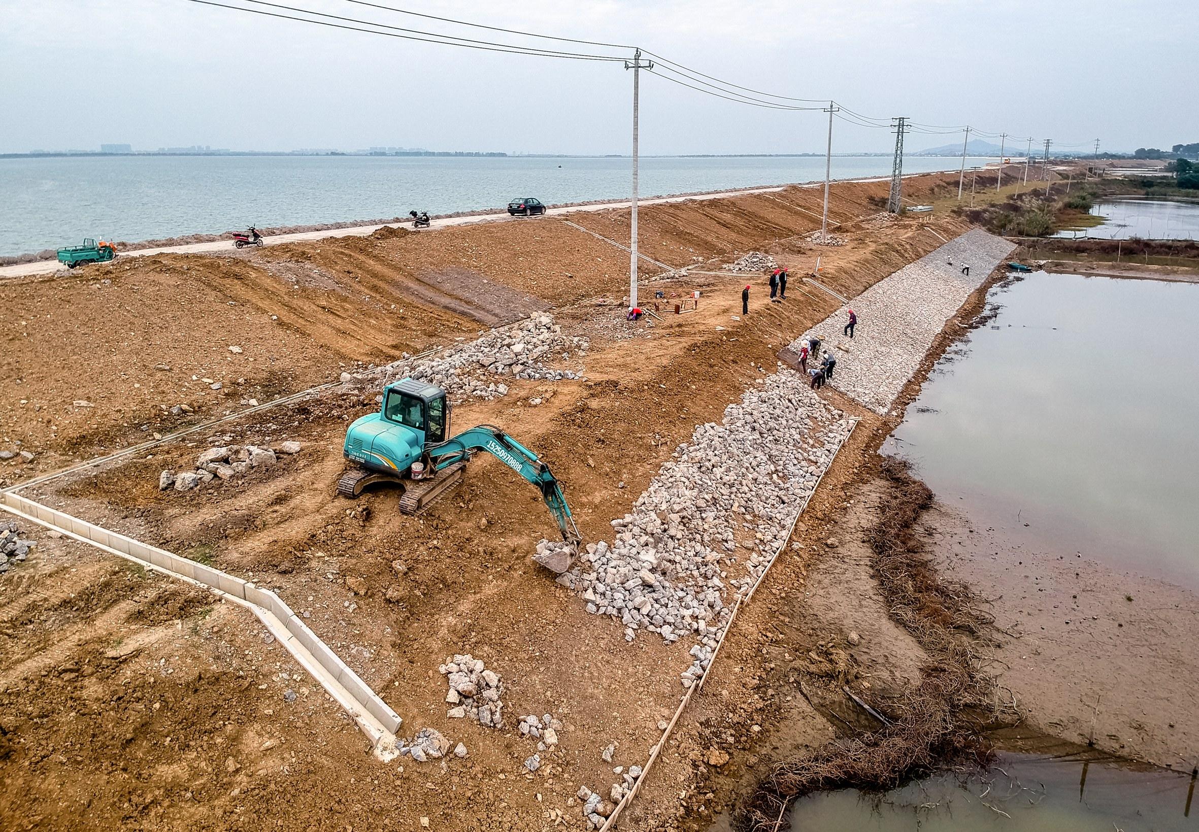 洋浦经济开发区水利工程堤坝防渗加固施工技术分析